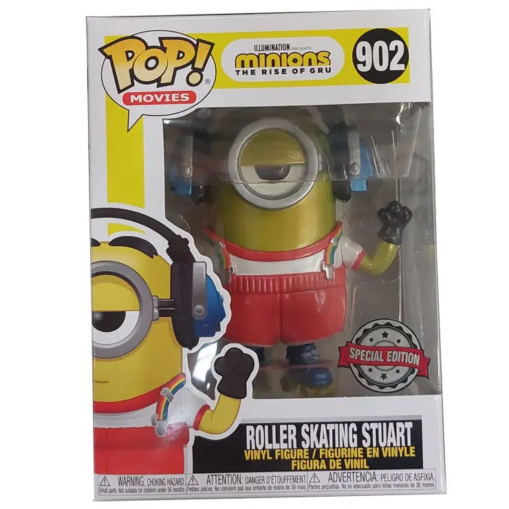 Figurină Funko POP & cutie tricou Minions Banana Metallic Exkluzív poza produsului