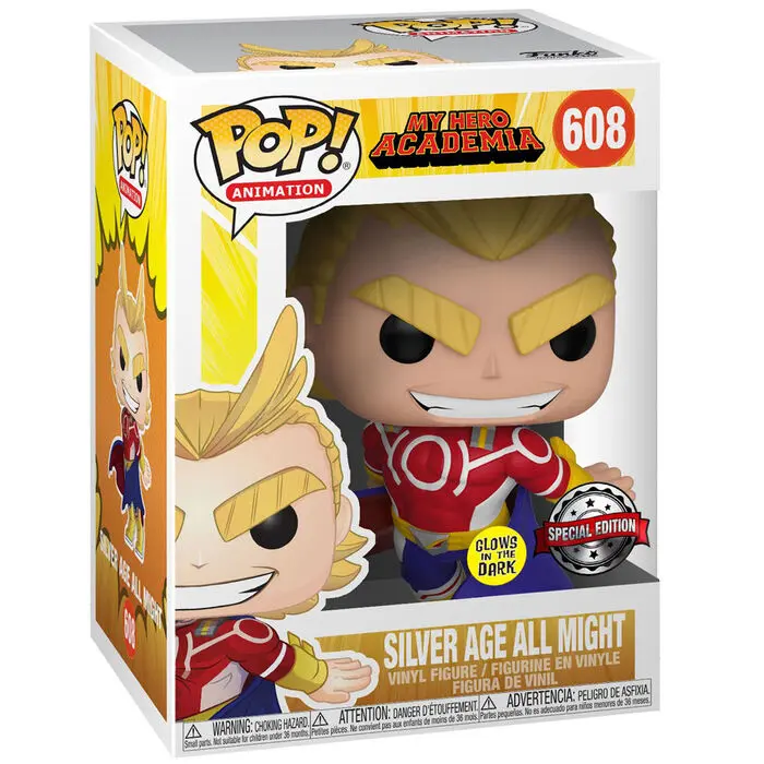 Figurină Funko POP & cutie tricou My Hero Academia All Might Exkluzív poza produsului