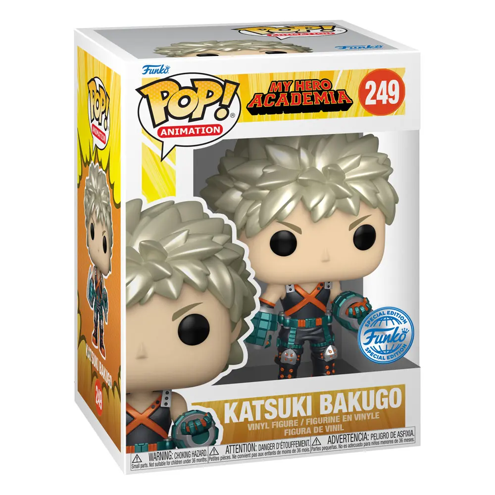 Figurină Funko POP! & cutie tricou My Hero Academia Katsuki Bakugo (MT) poza produsului