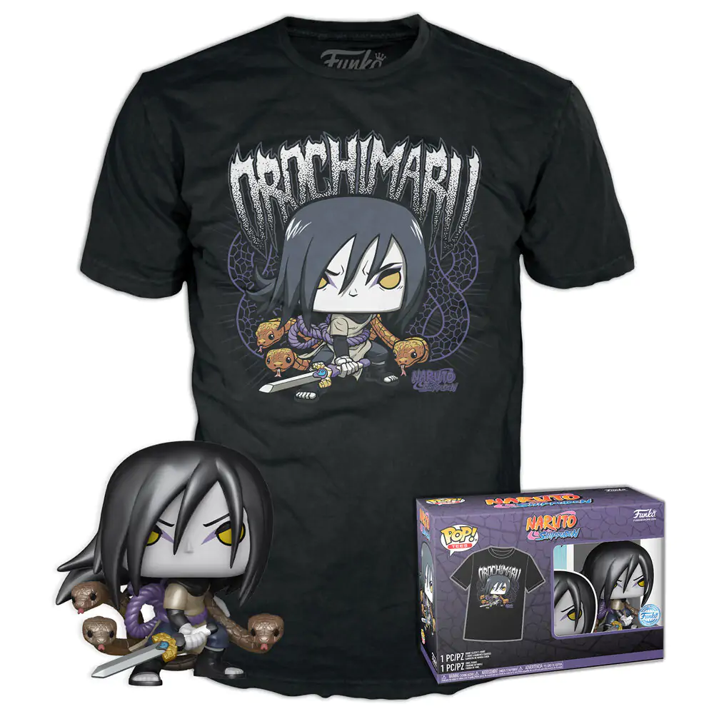 Set figurină POP & Tricou Naruto Shippuden Orochimaru poza produsului