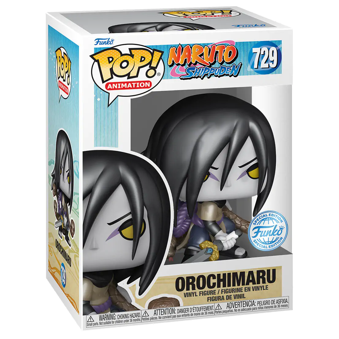 Set figurină POP & Tricou Naruto Shippuden Orochimaru poza produsului