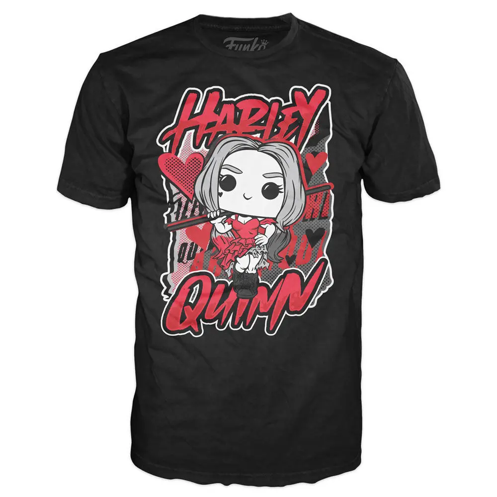 Funko POP! figurină și cutie tricou Suicide Squad 2 Harley Quinn poza produsului