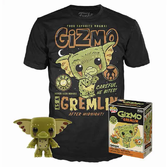 figurina Funko POP & cutie tricou Gremlins Gizmo Exclusiv poza produsului