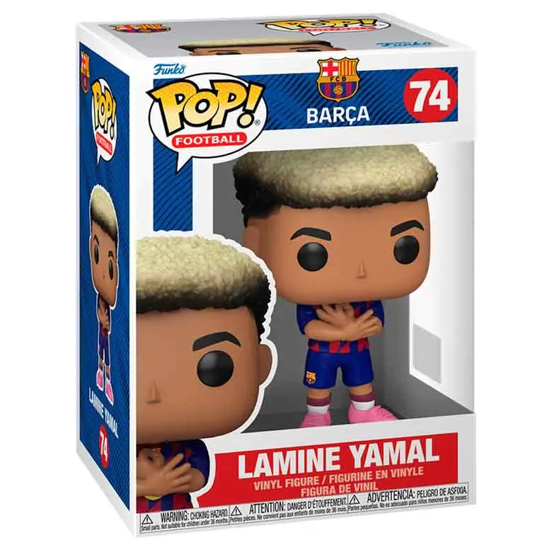 figurina Funko POP F.C. Barcelona Lamine Yamal poza produsului