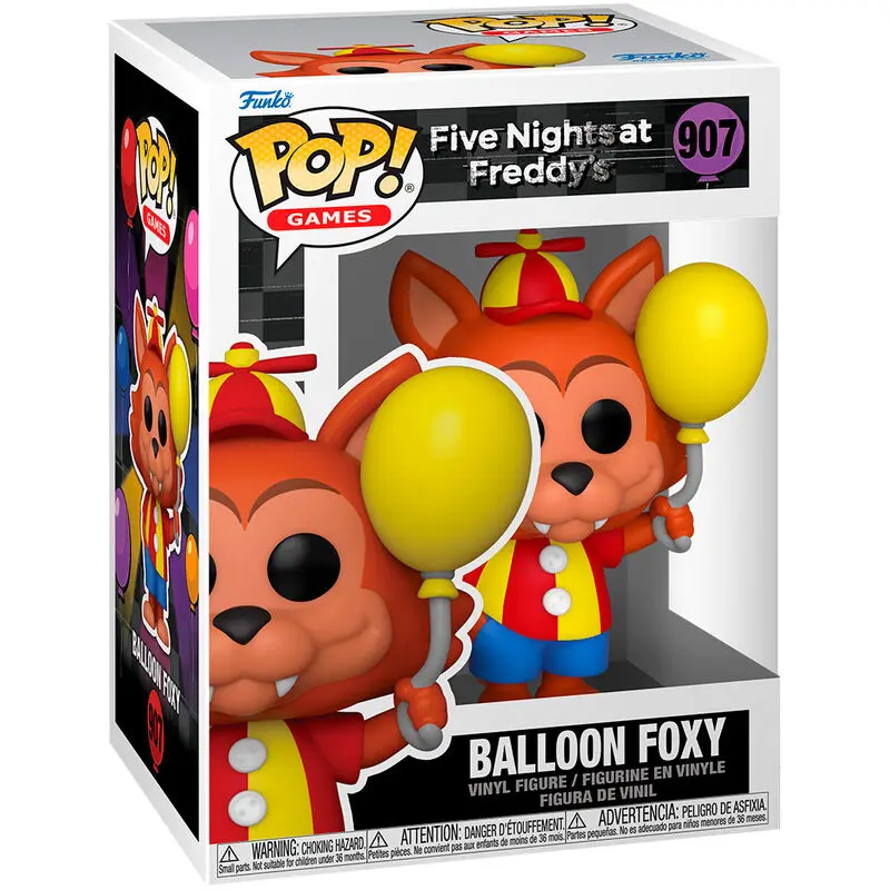 Five Nights at Freddy's Security Breach POP! Games Figurina Vinil Balloon Foxy 9 cm poza produsului