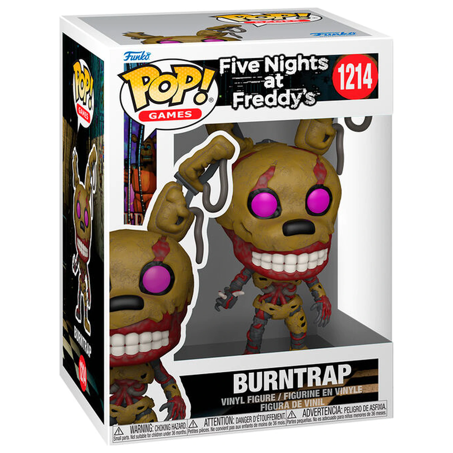 Funko POP figurina Five Nights At Freddys Burntrap poza produsului