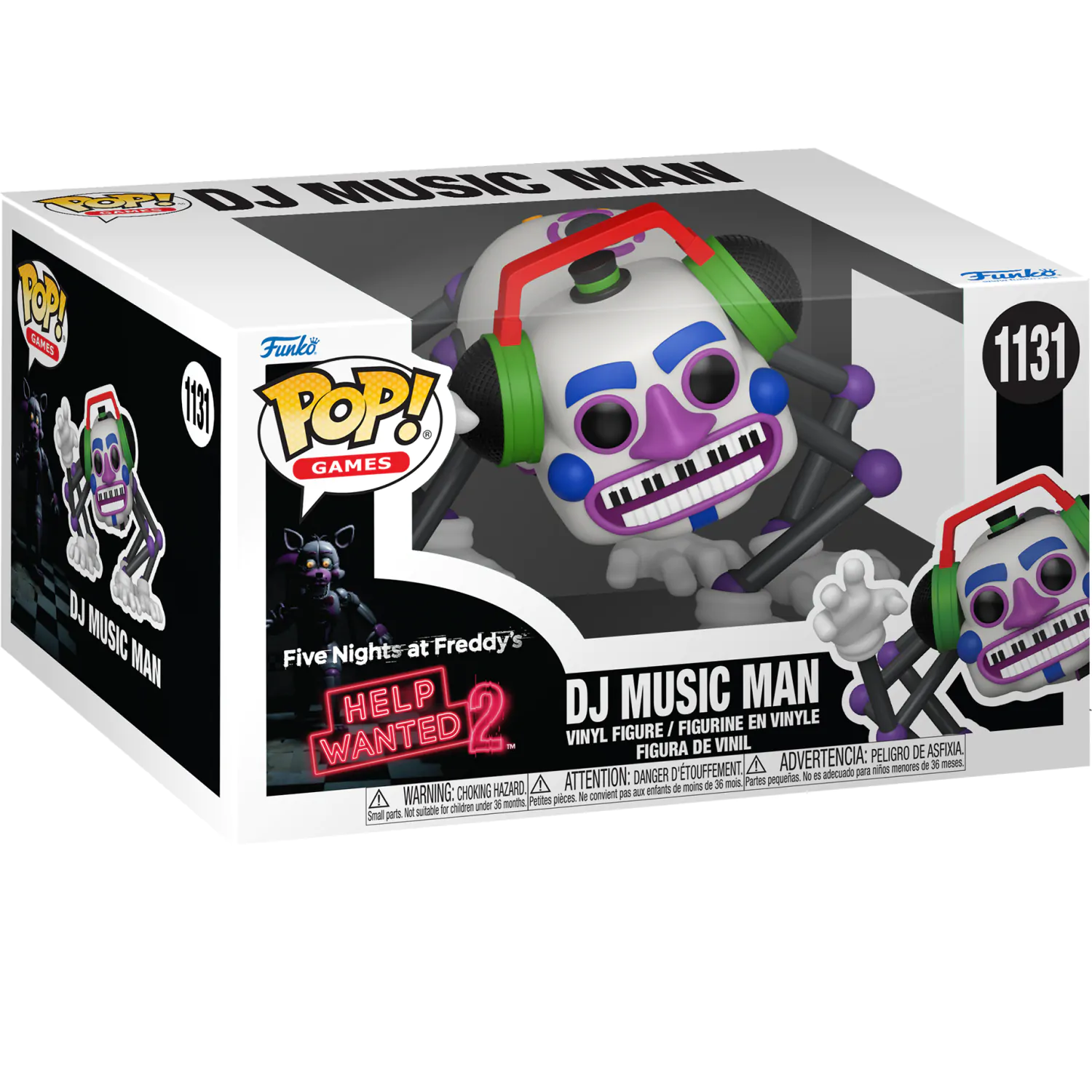 Figurina Funko POP Five Nights at Freddys Help Wanted 2 DJ Music Man poza produsului