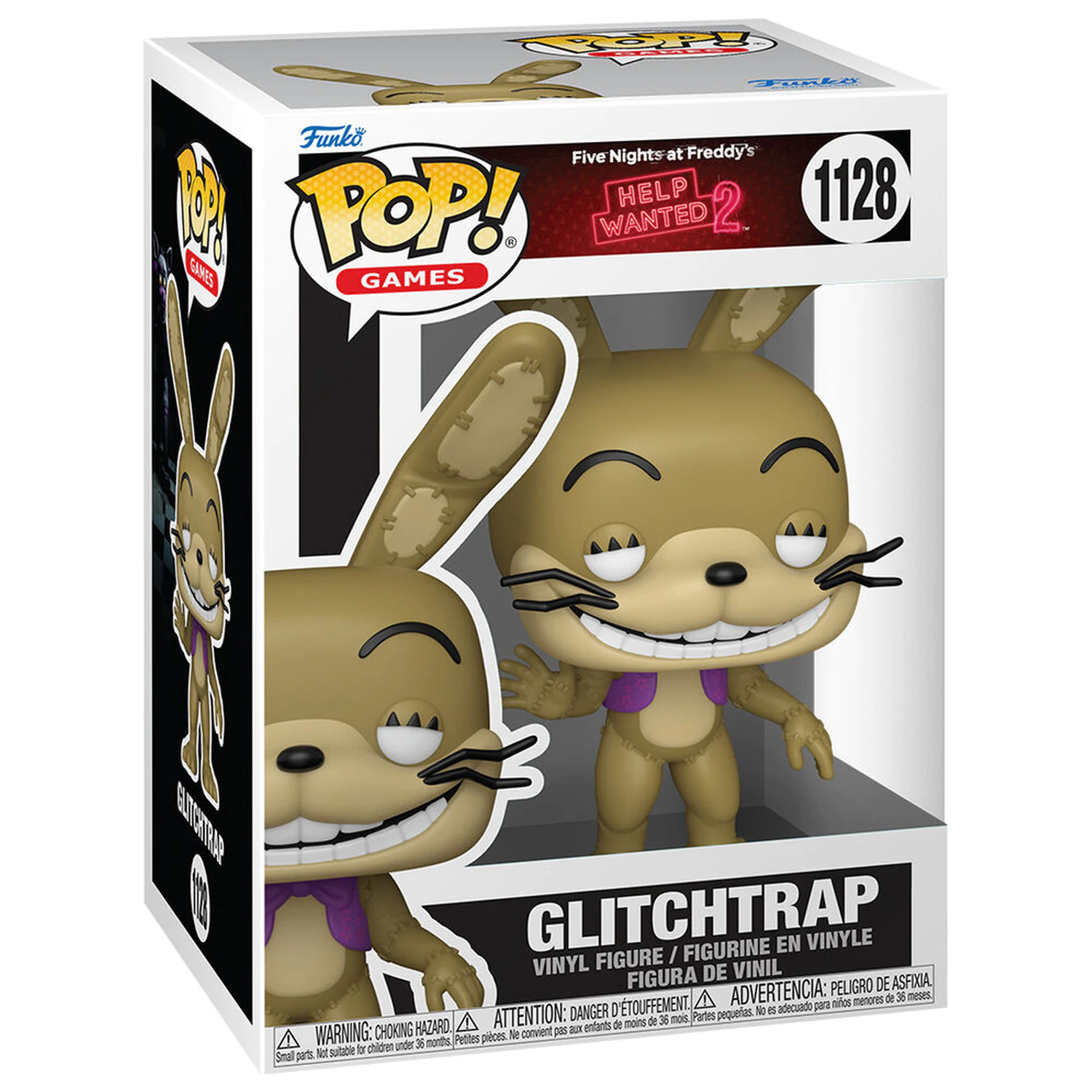 Figurina Funko POP Five Nights at Freddys Help Wanted 2 Glitchtrap poza produsului