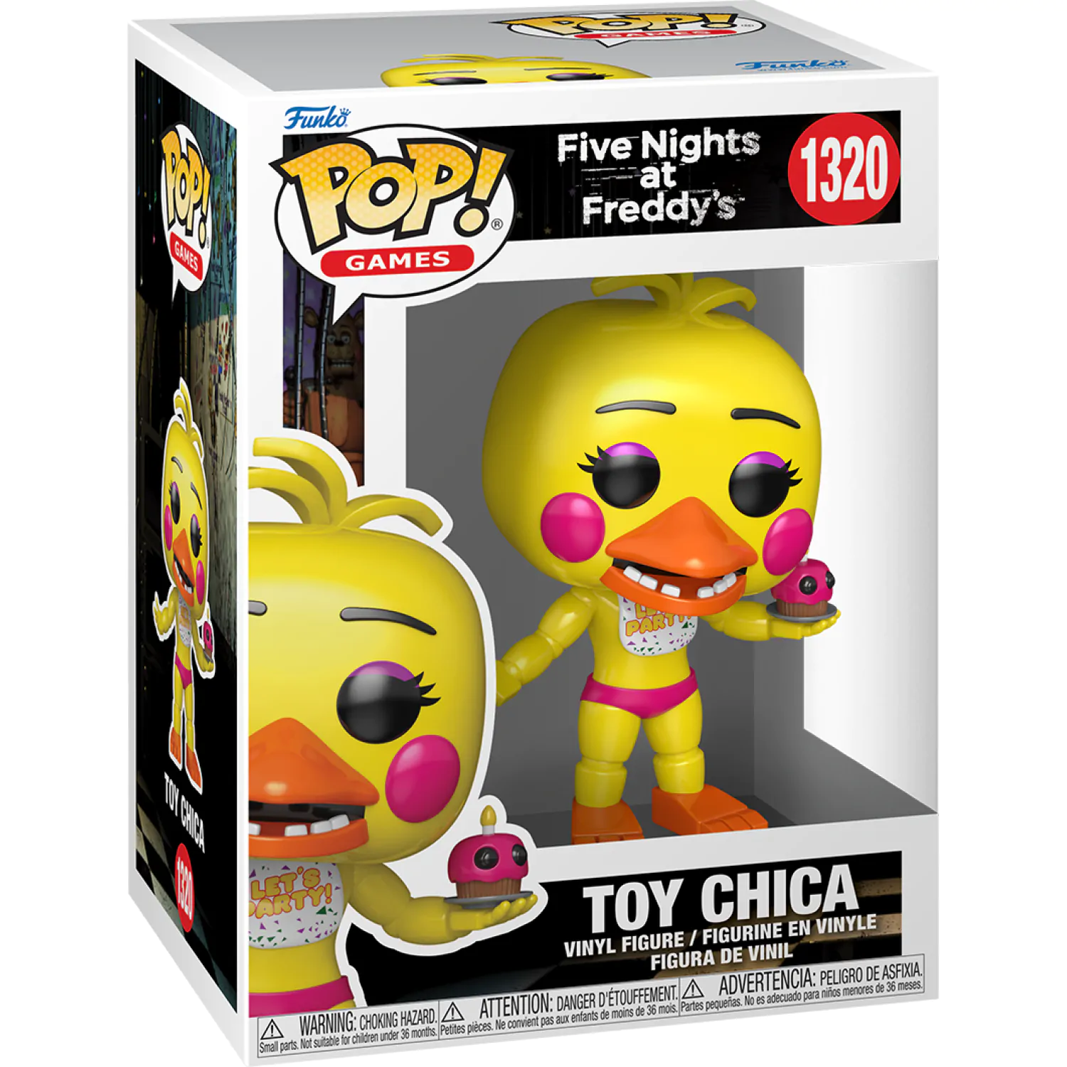 Funko POP figurina Five Nights at Freddys Toy Chica poza produsului