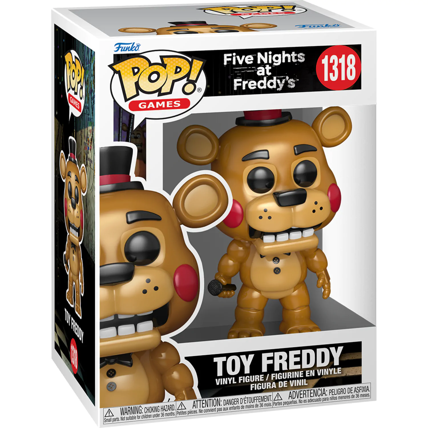 Funko POP figurina Five Nights at Freddys Toy Freddy poza produsului