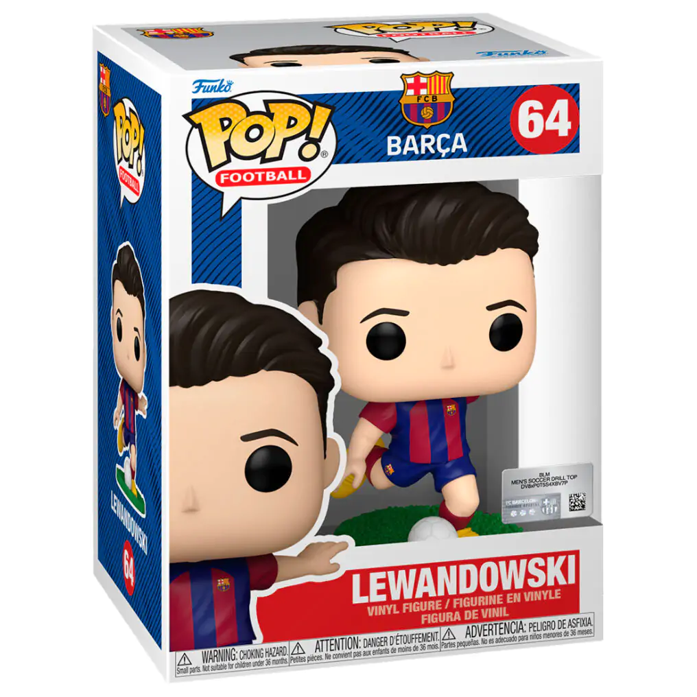 figurina POP Football FC Barcelona Lewandowski poza produsului