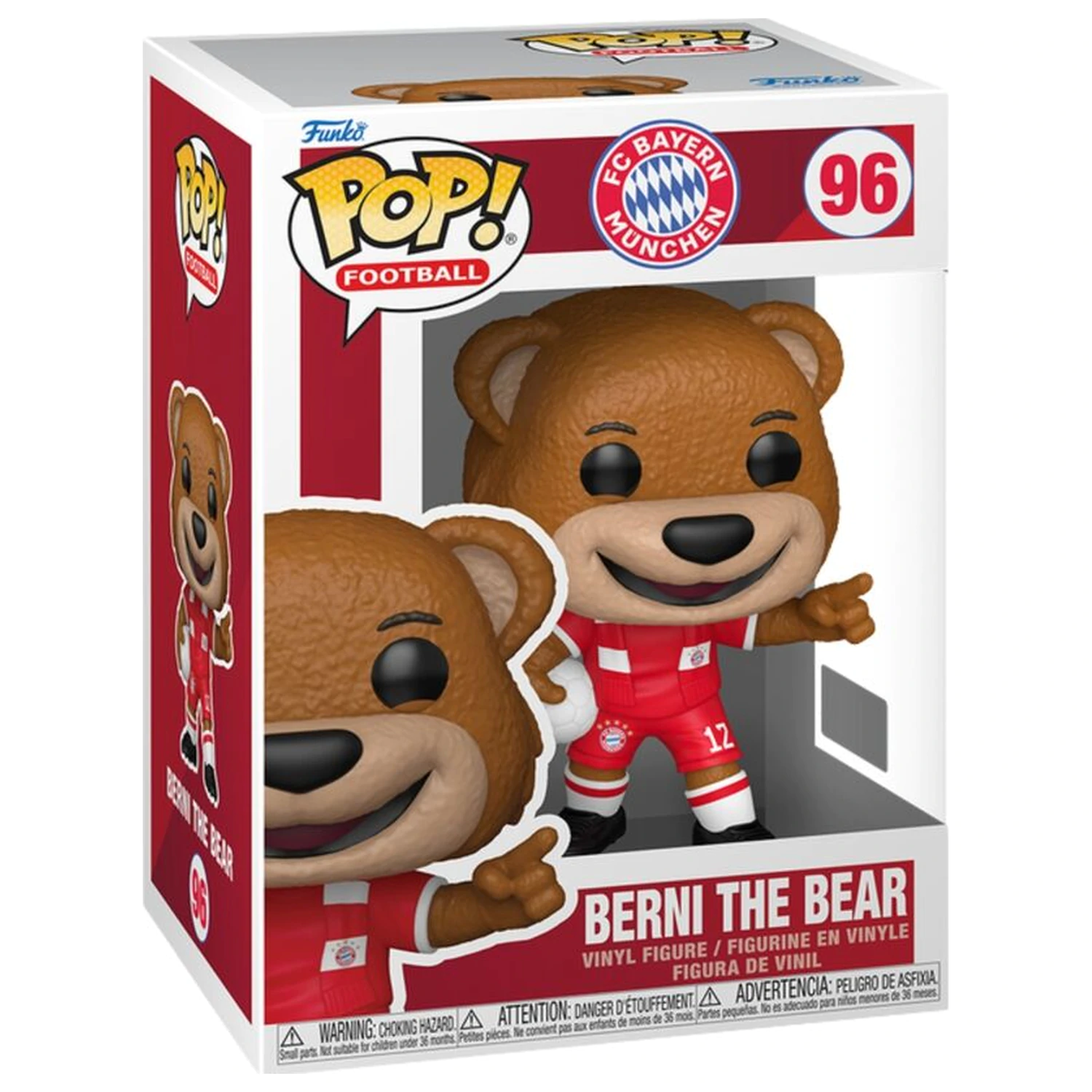 Figurina Funko POP Football FC Bayern Munich Berni The Bear poza produsului