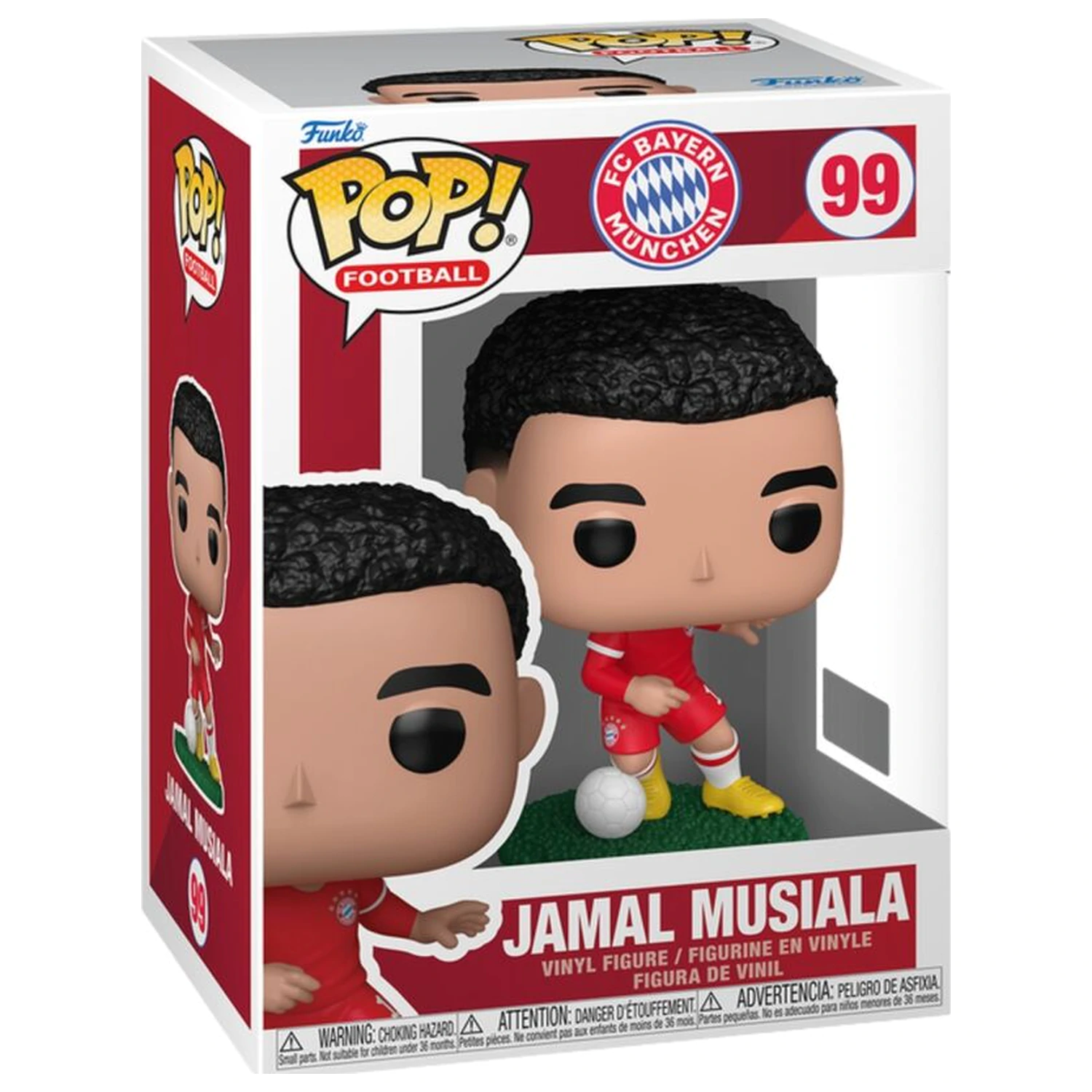 Figurina Funko POP Football FC Bayern Munich Jamal Musiala poza produsului