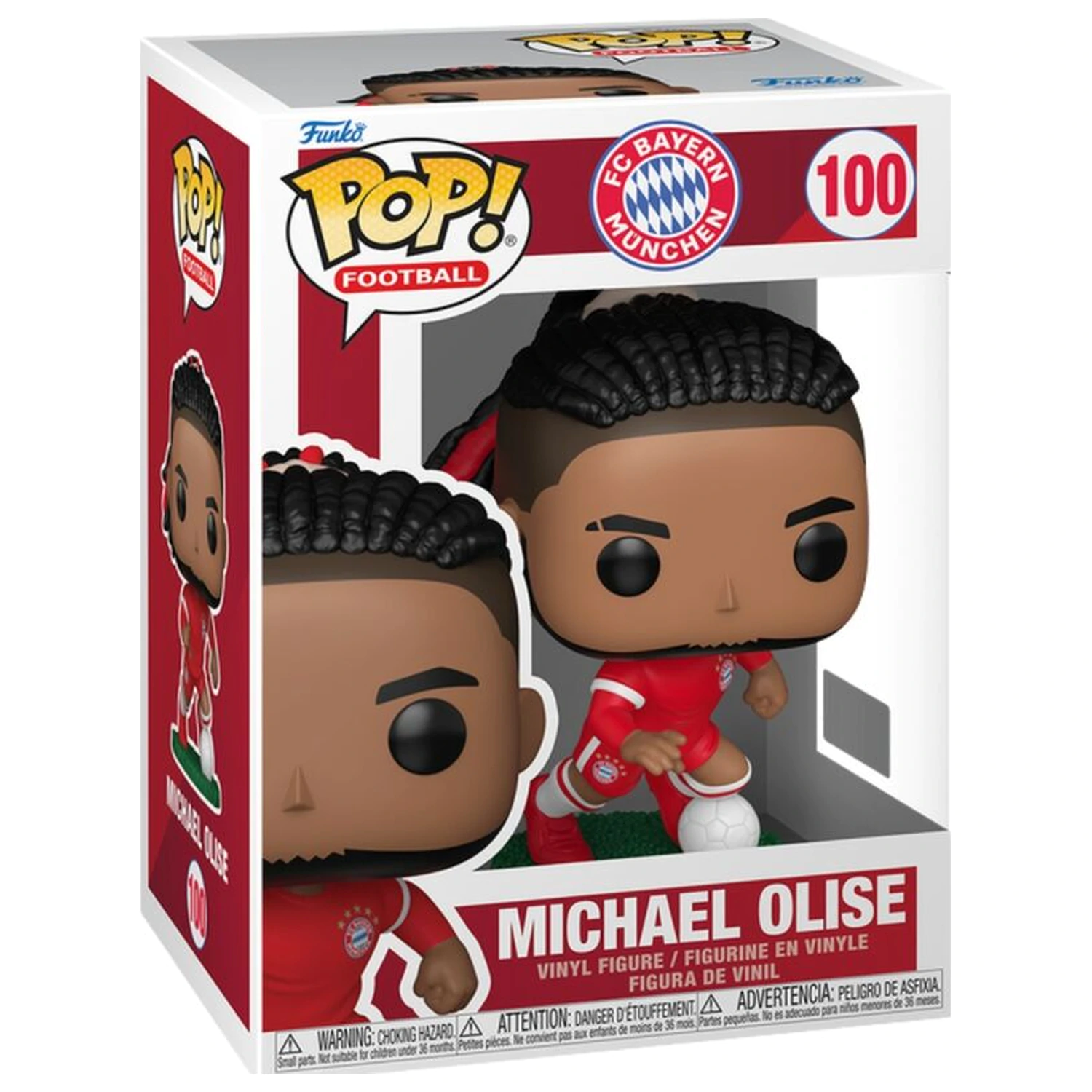 Figurina Funko POP Football FC Bayern Munich Michael Olise poza produsului