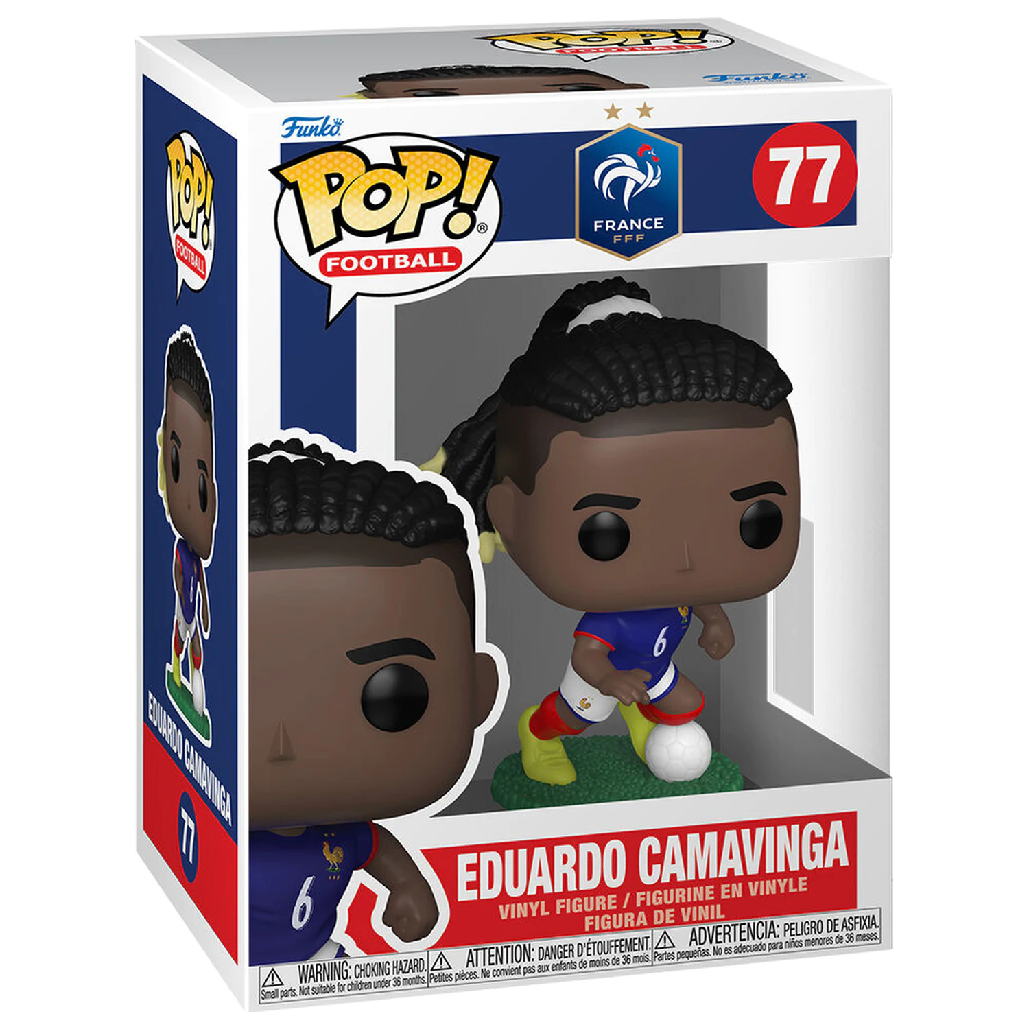 Figurina Funko POP France Eduardo Camavinga poza produsului