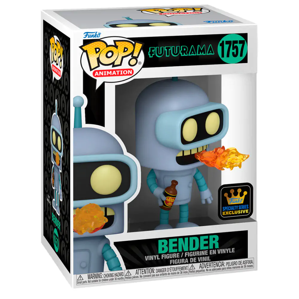 Figurină Funko POP Futurama Bender Exclusive poza produsului