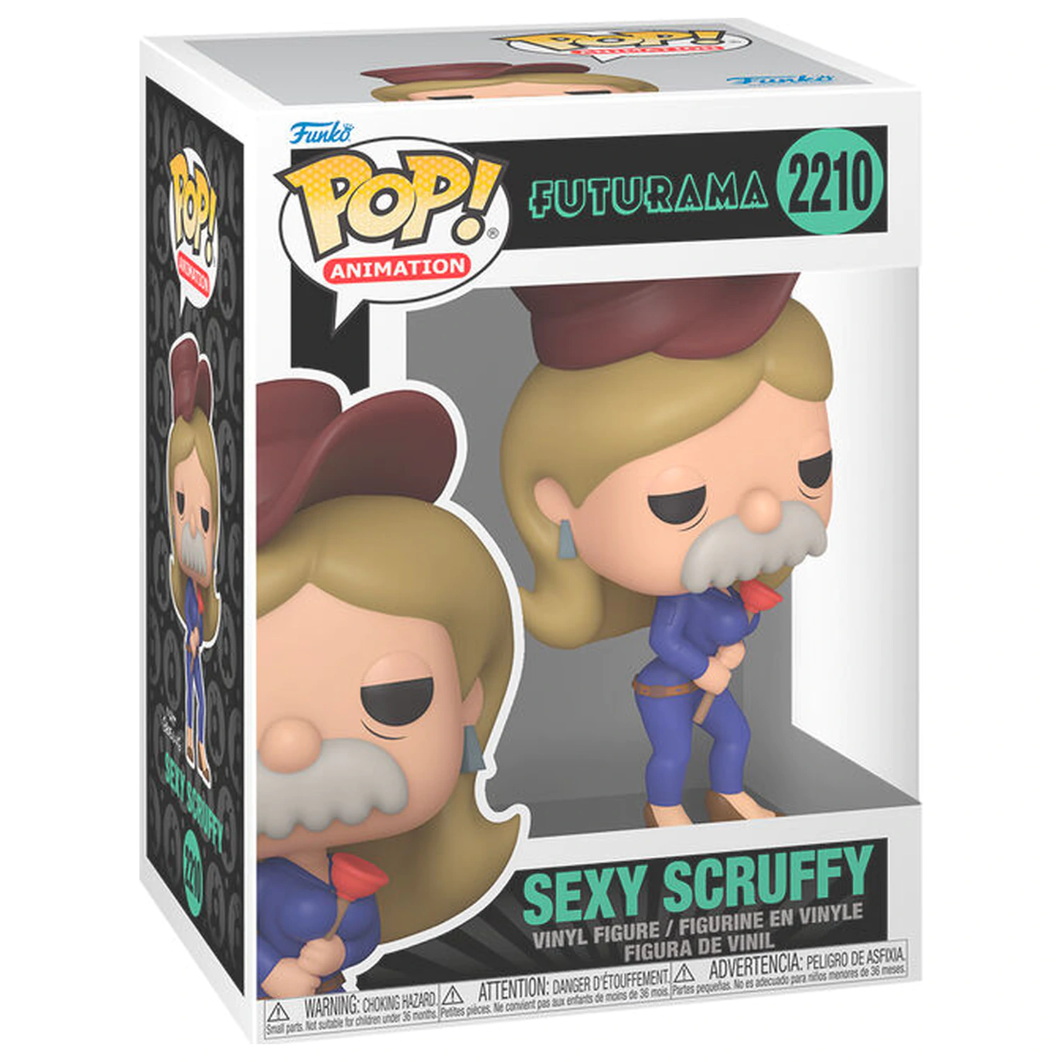 Figurina Funko POP Futurama Sexy Scruffy poza produsului