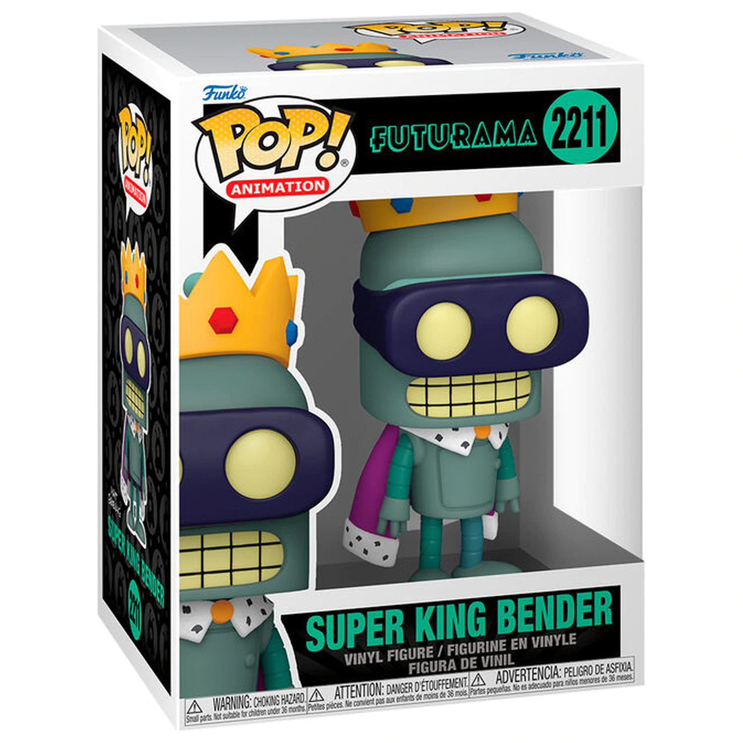 Funko POP figurina Futurama Super King Bender poza produsului
