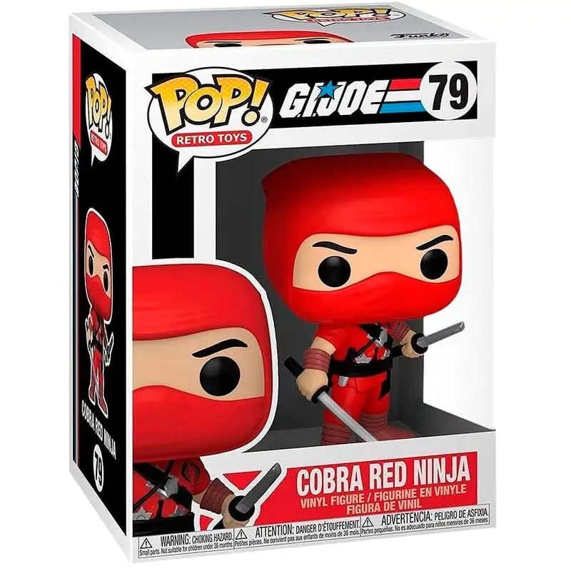 figurina POP G.I. Joe Cobra Red Ninja Exclusive poza produsului