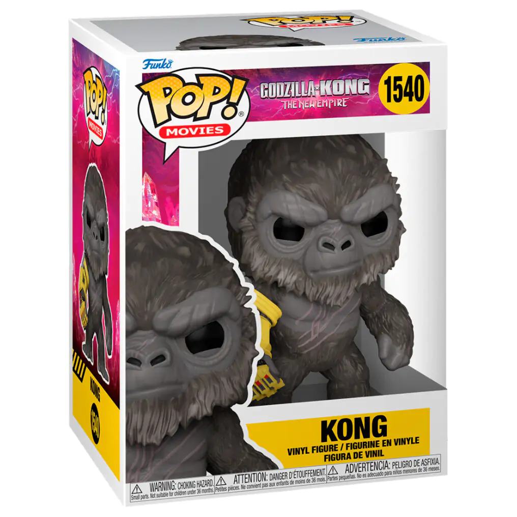 Godzilla vs. Kong 2 POP! Movies Figurină Vinyl Kong 9 cm poza produsului