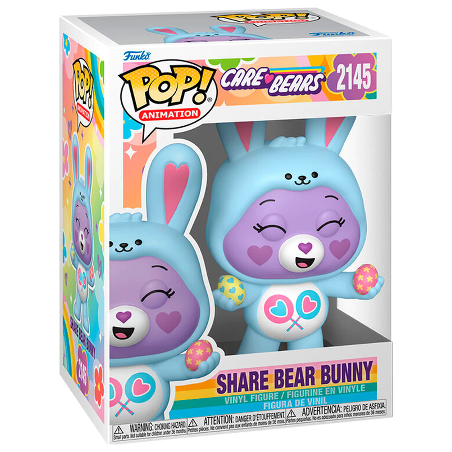 Figurina Funko POP Care Bears Share Bear Bunny poza produsului