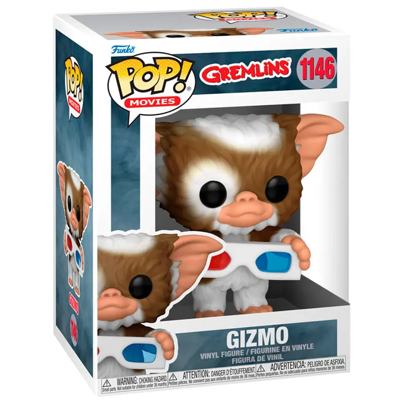 figurina POP Gremlins Gizmo cu ochelari 3D poza produsului