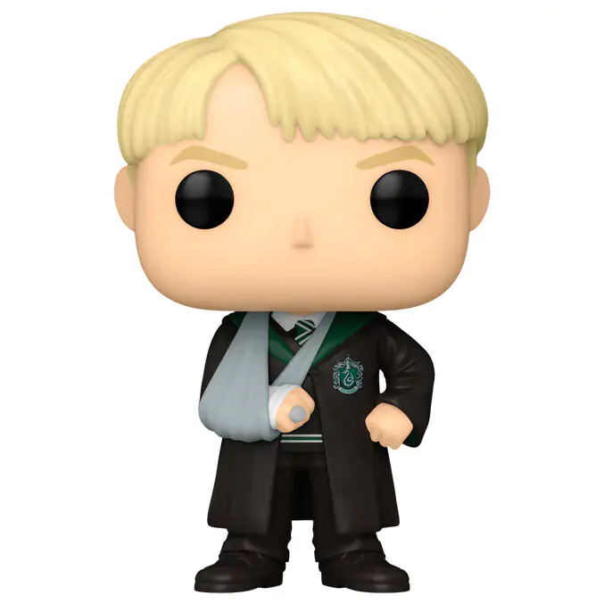 Figurină Funko POP Harry Potter and the Prisoner of Azkaban - Draco Malfoy cu Brațul Rupt poza produsului