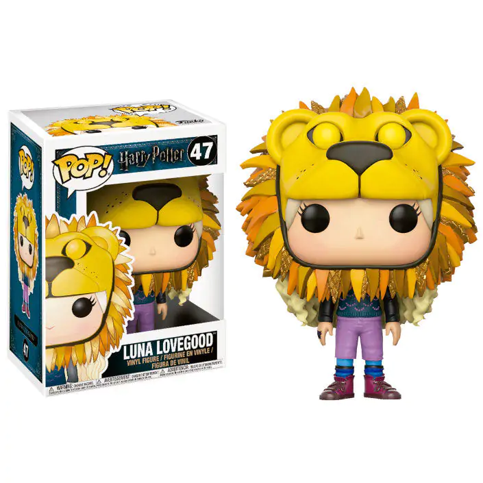 figurina POP Harry Potter Luna Lovegood cu cap de leu poza produsului