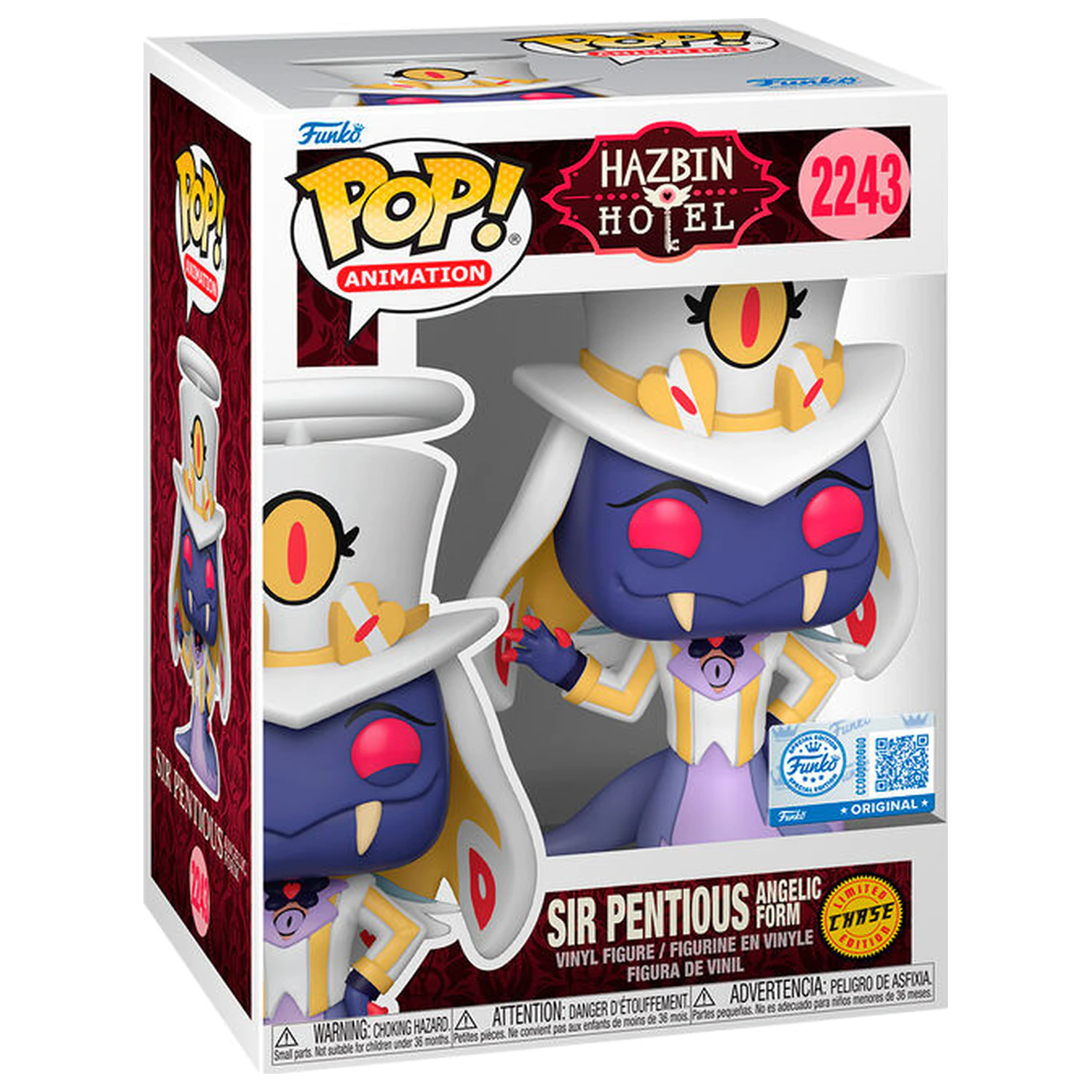 Figurina Funko POP Hazbin Hotel Sir Pentious Exclusive Chase poza produsului