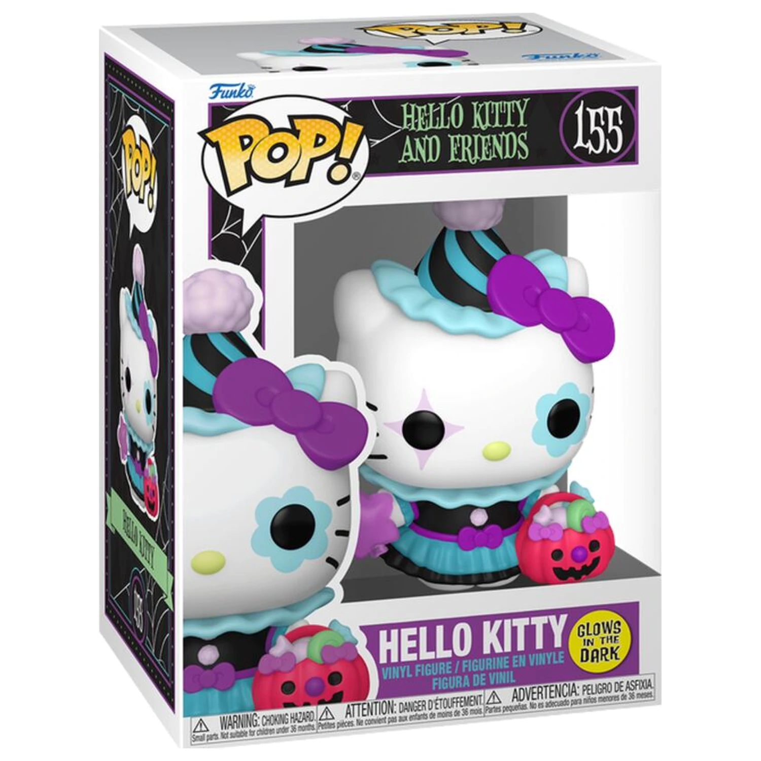 Figurina Funko POP Hello Kitty And Friends - Hello Kitty Spooky Glow poza produsului
