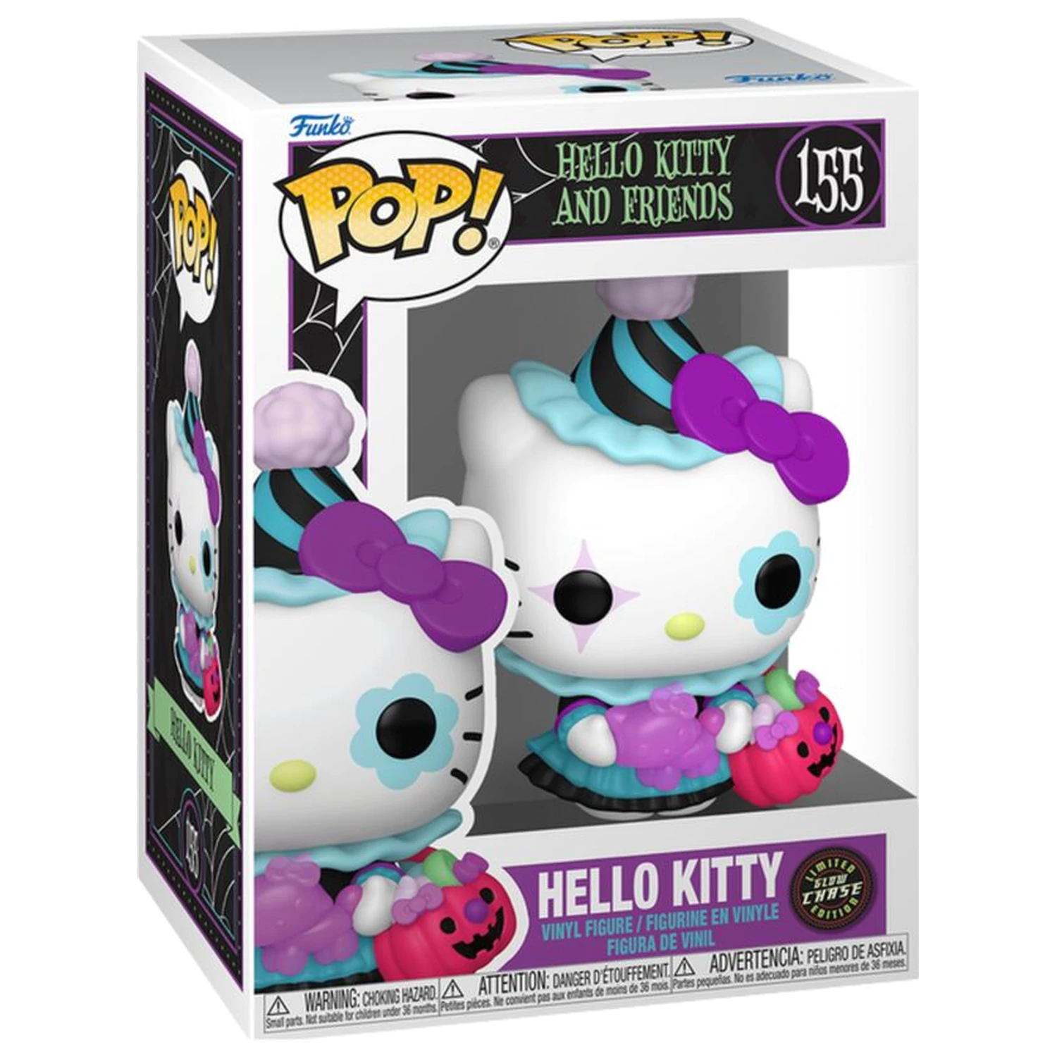 Figurină Funko POP Hello Kitty And Friends - Hello Kitty Spooky Glow Chase poza produsului