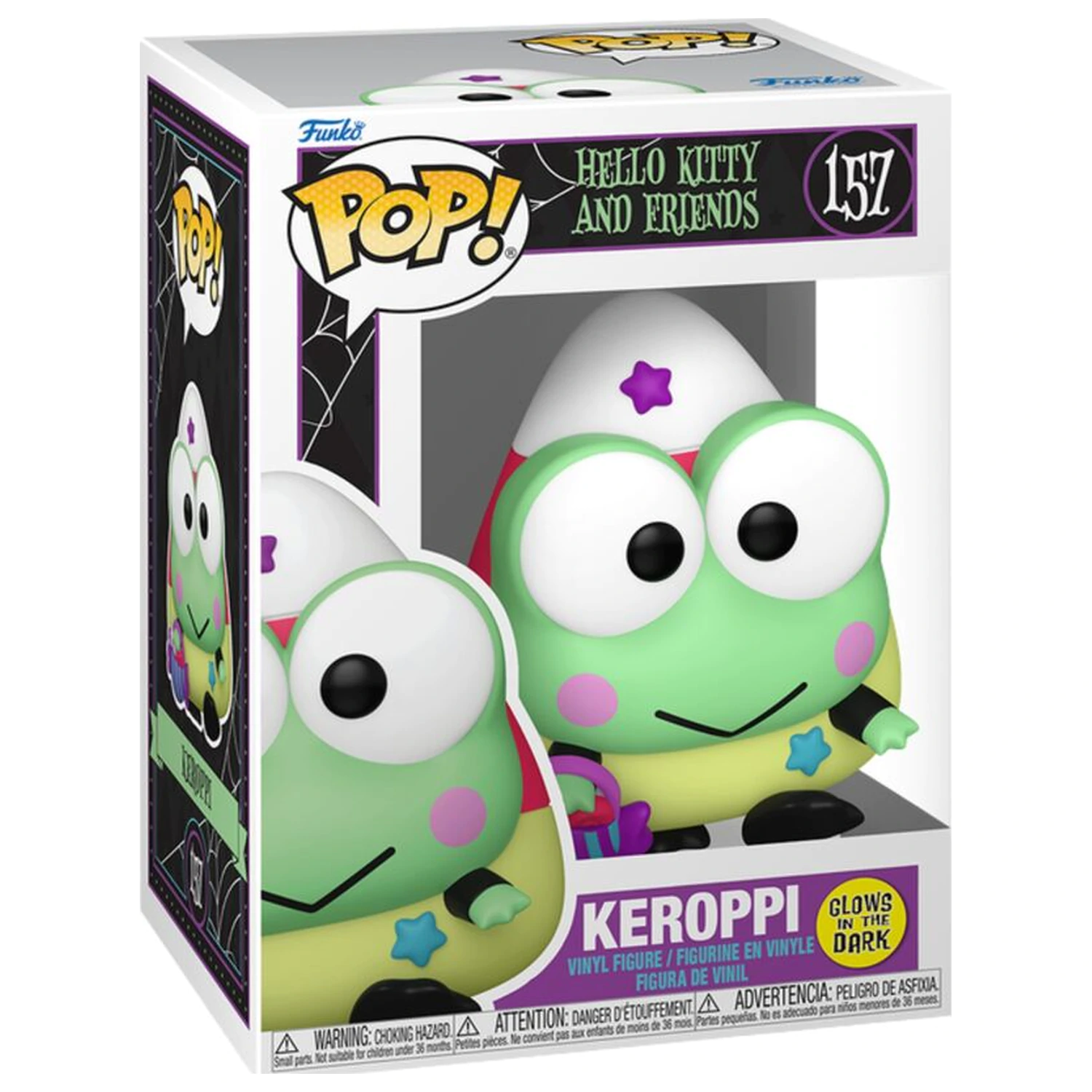Funko POP figura Hello Kitty And Friends Keroppi Spooky Glow poza produsului