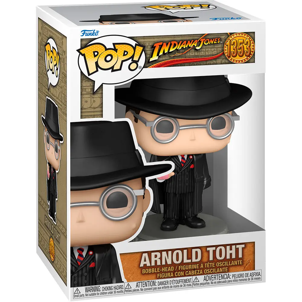 Indiana Jones POP! Movies Figurină Vinyl Arnold Toht 9 cm poza produsului