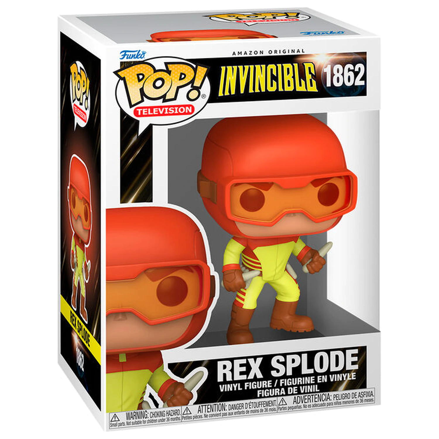Figurina Funko POP Invincible Rex Splode poza produsului