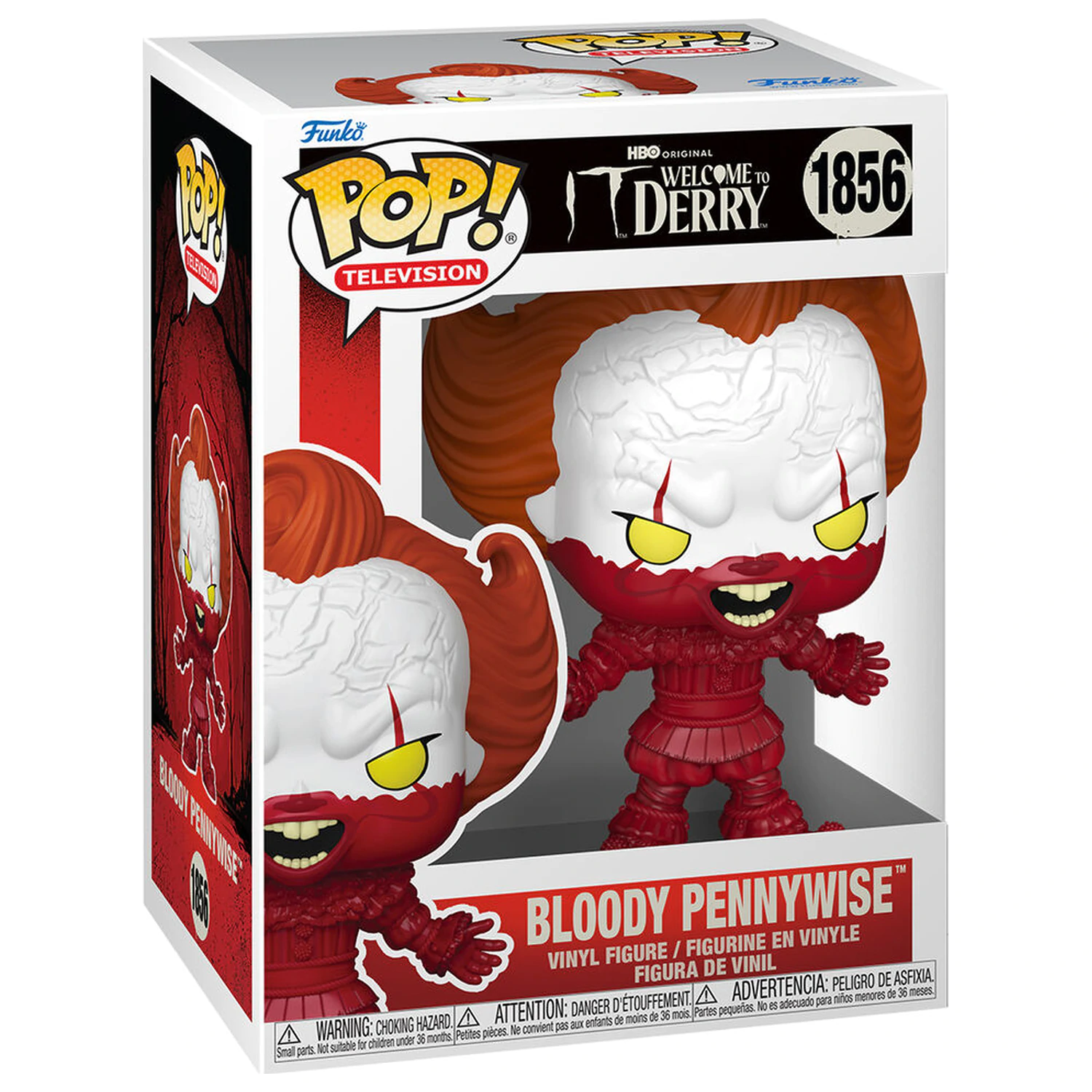 Funko POP figurina IT Welcome To Derry Bloody Pennywise poza produsului