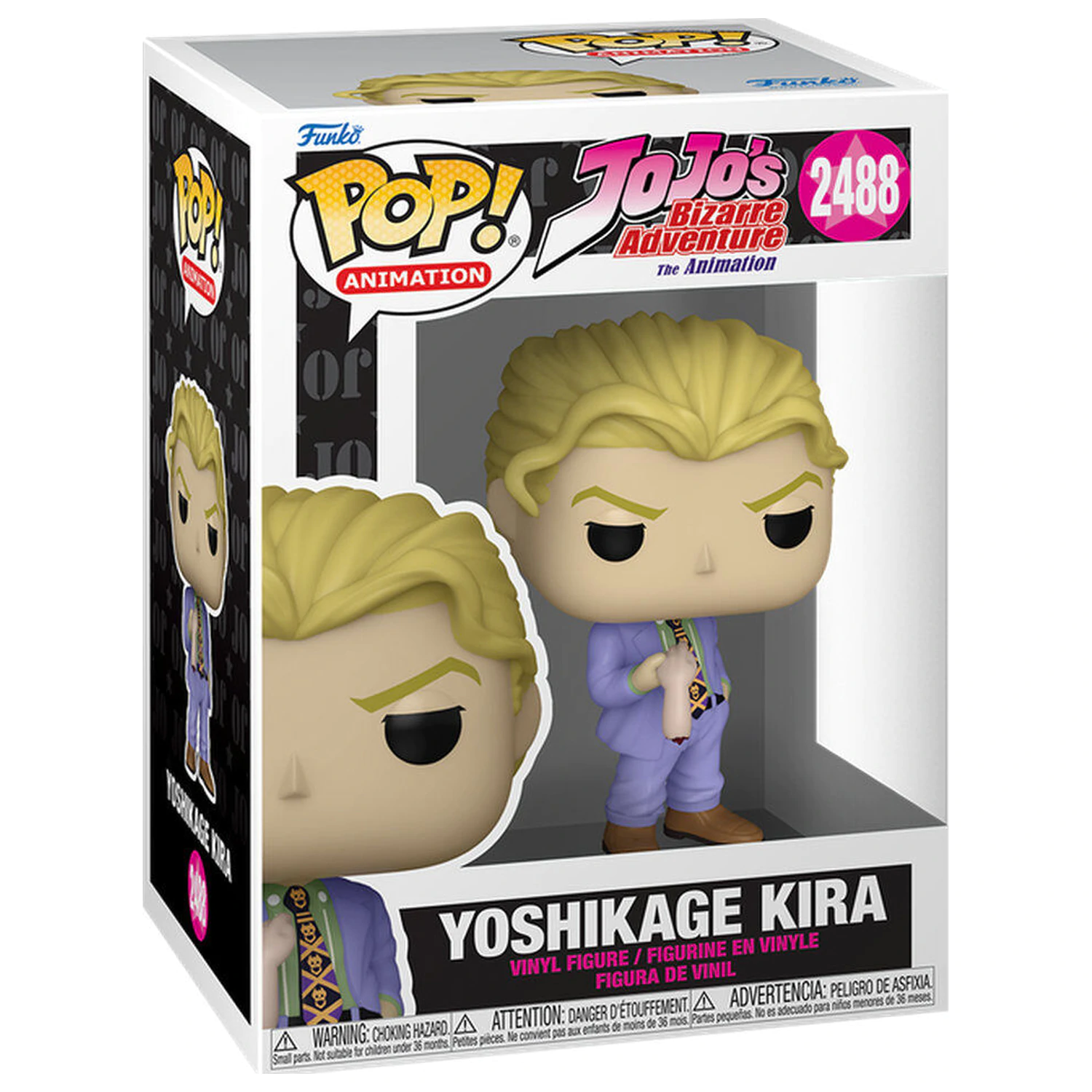 Figurina Funko POP JoJo's Bizarre Adventure Yoshikage Kira poza produsului