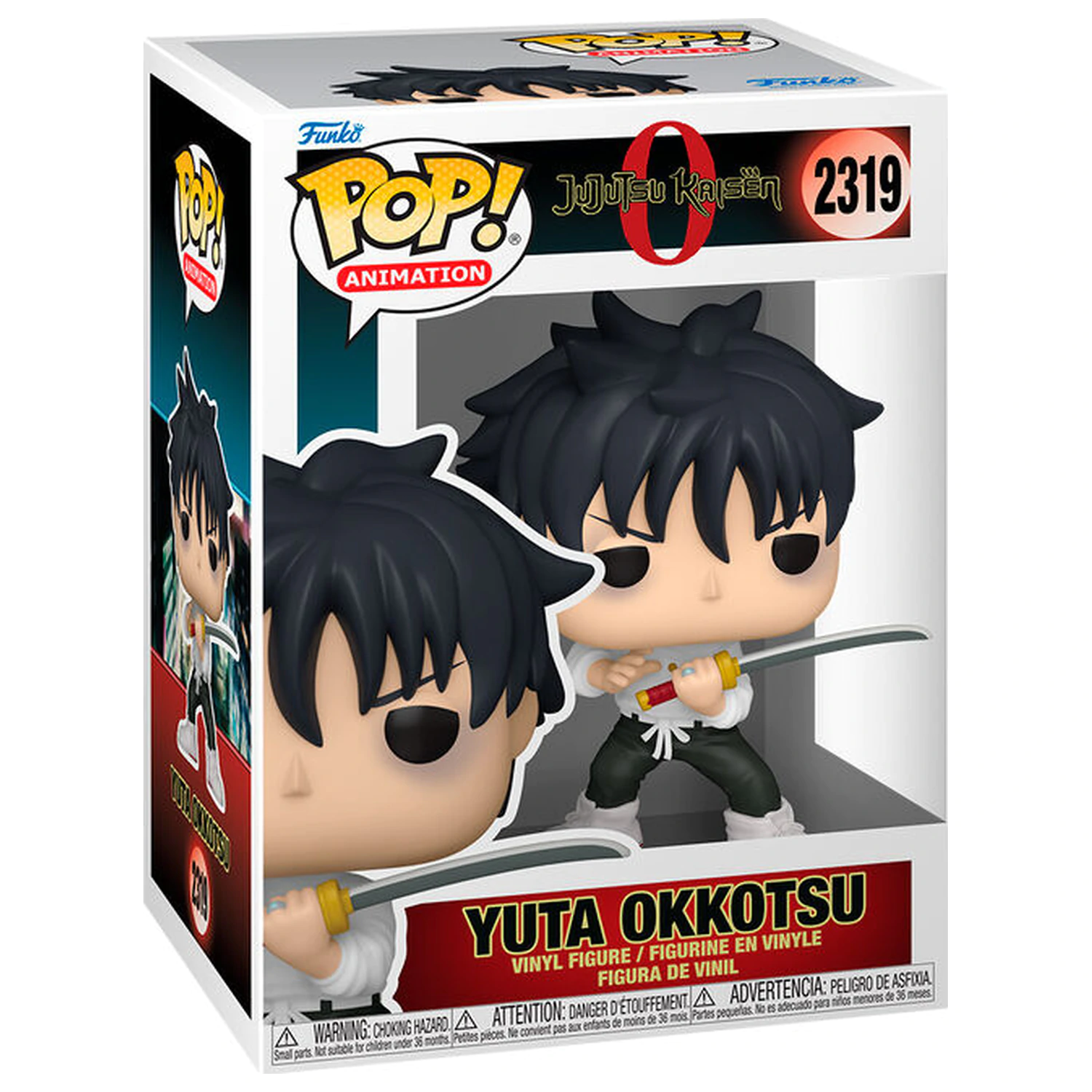 Figurina Funko POP Jujutsu Kaisen 0 Yuta Okkotsu poza produsului