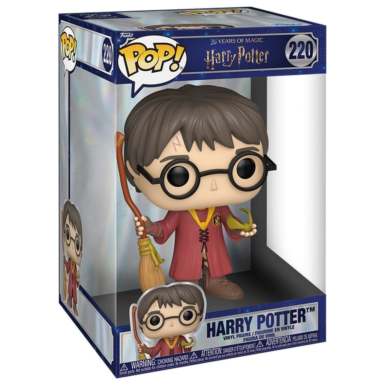 Funko POP figura Jumbo Harry Potter cu Nimbus 2000 poza produsului