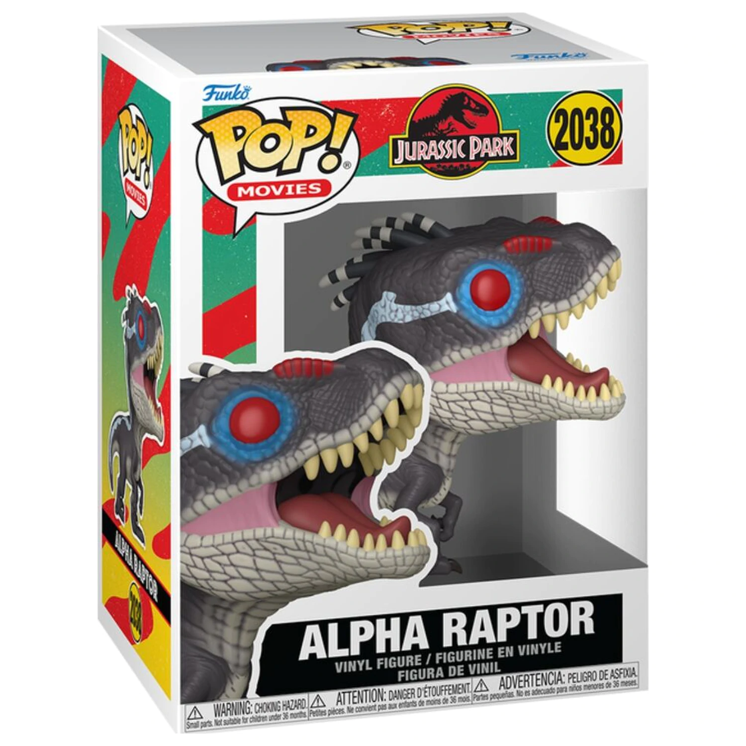 Funko POP figurina Jurassic Park Alpha Raptor poza produsului