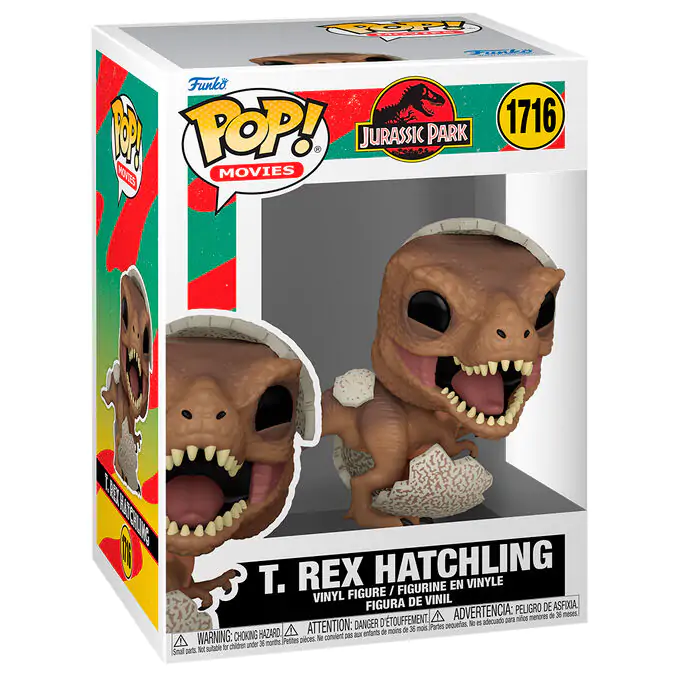 Figurină Funko POP Jurassic Park T.Rex Pui eclozat poza produsului