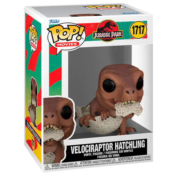 Figurină Funko POP Jurassic Park Velociraptor Hatchling poza produsului