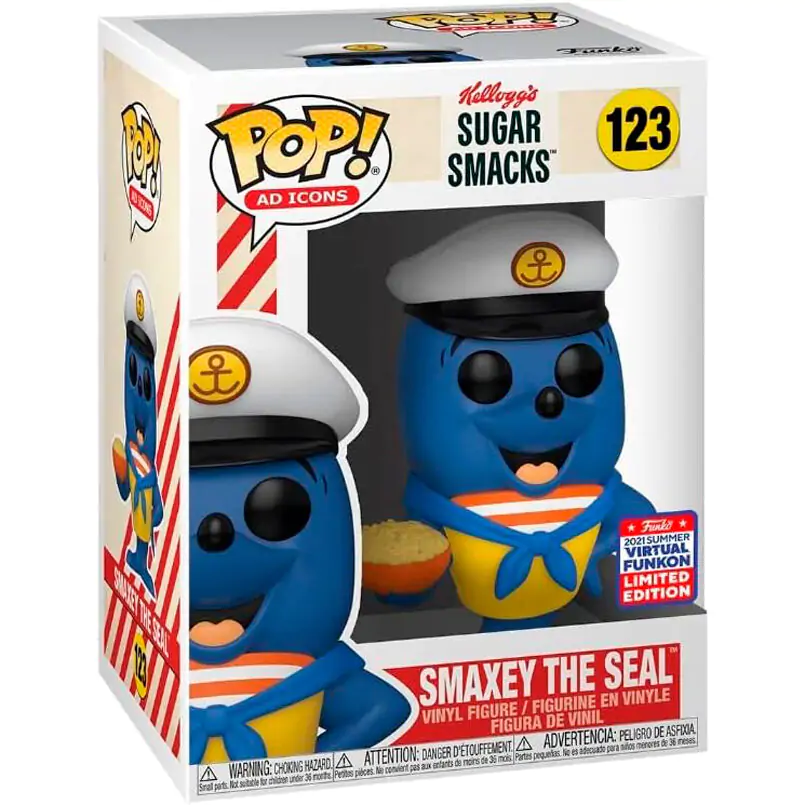 Figurină Funko POP Kellogg's Sugar Smacks Smaxey the Seal Exclusive poza produsului