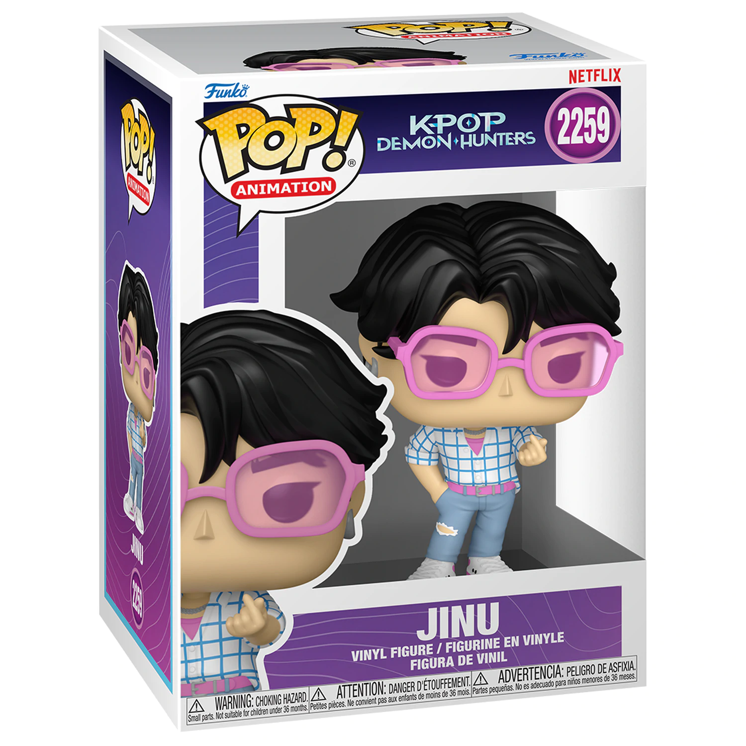 Funko POP figurina Kpop Demon Hunters Jinu poza produsului