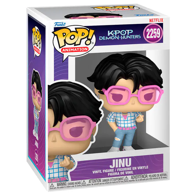 Funko POP figurina Kpop Demon Hunters Jinu poza produsului