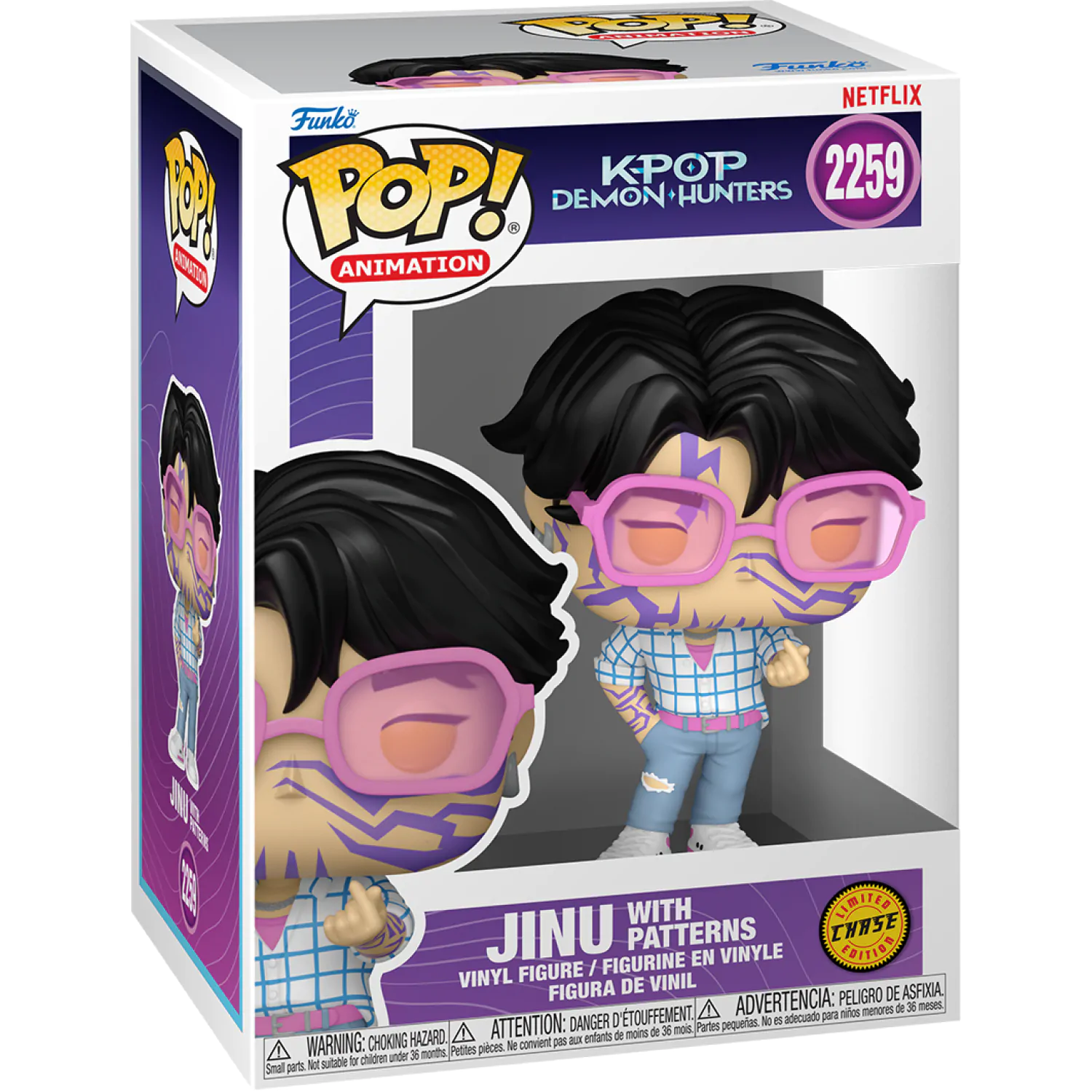 Funko POP figurina Kpop Demon Hunters Jinu Chase poza produsului