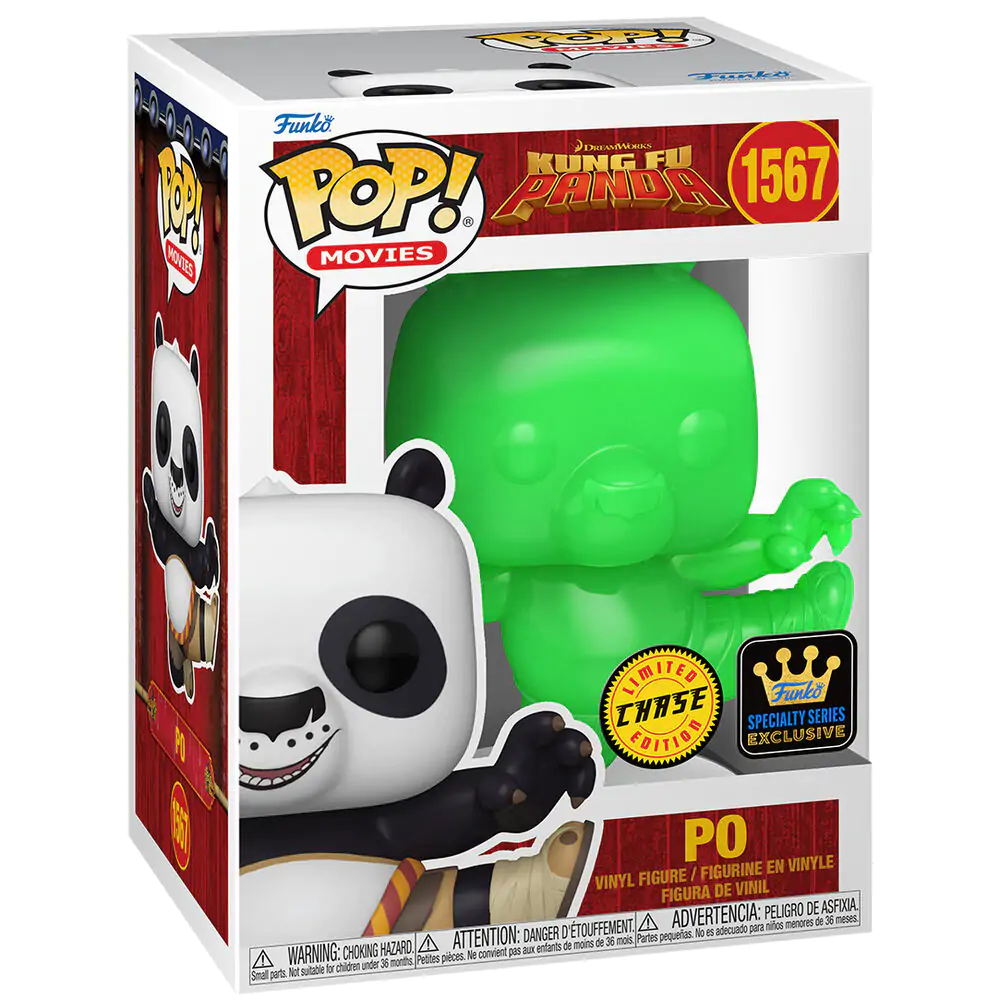 Figurină Funko POP Kung Fu Panda PO Exclusive Chase poza produsului