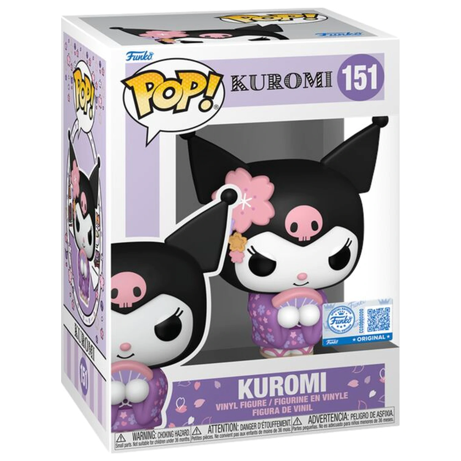 Figurina Funko Pop Kuromi - Kuromi in Kimono poza produsului