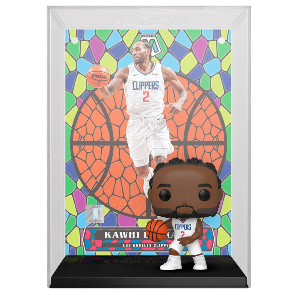 NBA POP! Figurină din Vinil Cărți de Colecție Kawhi L (Mosaic) 9 cm poza produsului