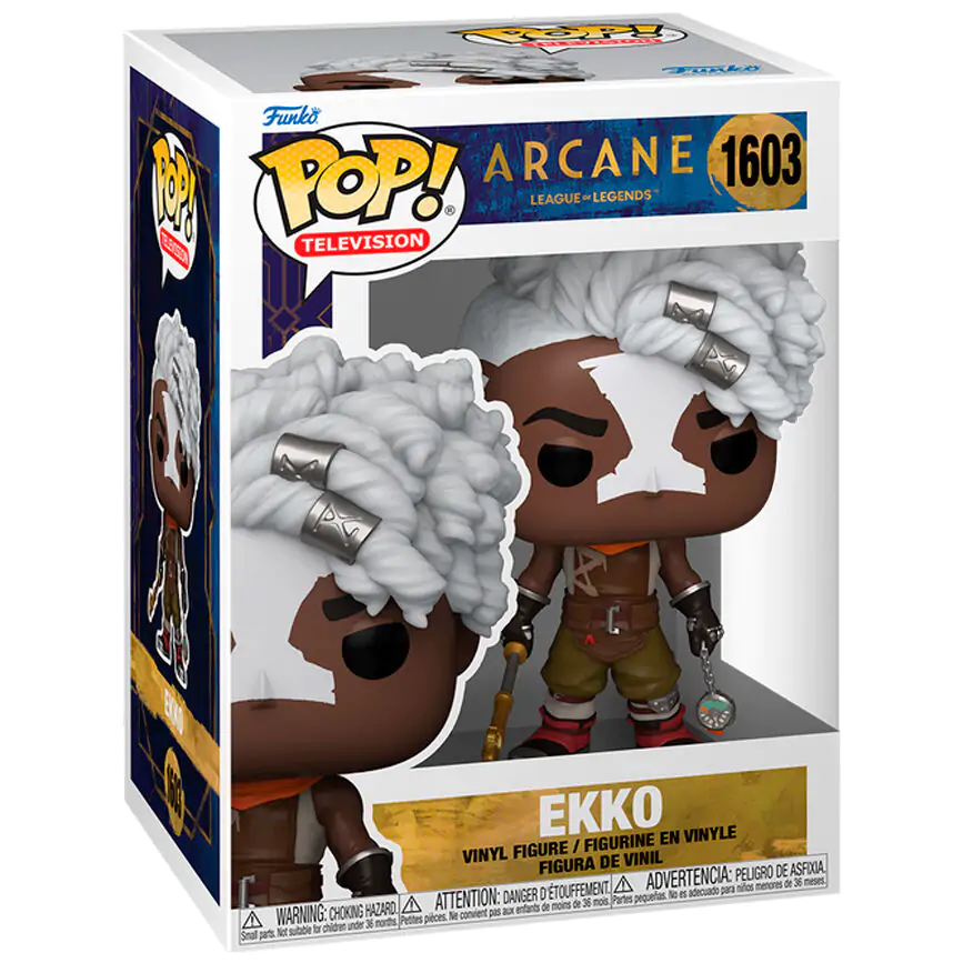 Figurină Funko POP League of Legends Arcane Ekko poza produsului