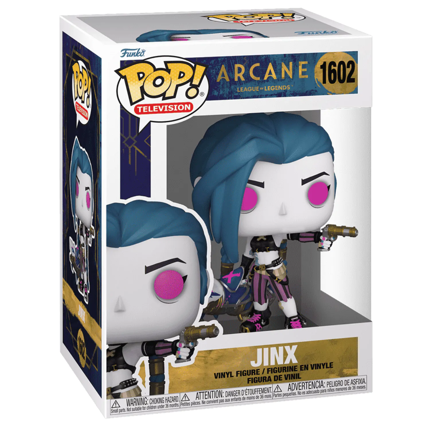 figurina Funko POP League Legends Arcane Jinx poza produsului